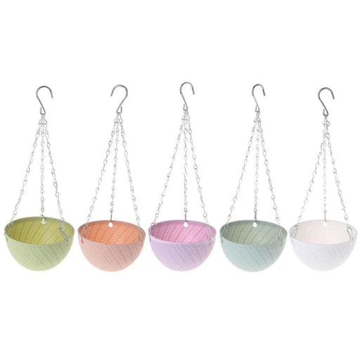 Hængende Blomsterpotte Imiteret Rattan Blomsterpotter