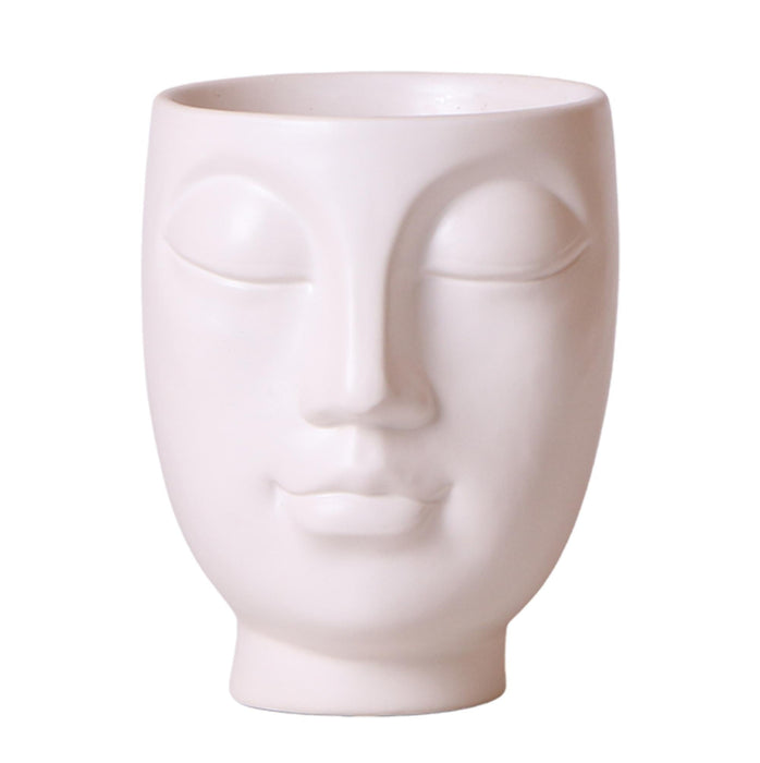 Face-2-Face Hvid Keramisk Gryde