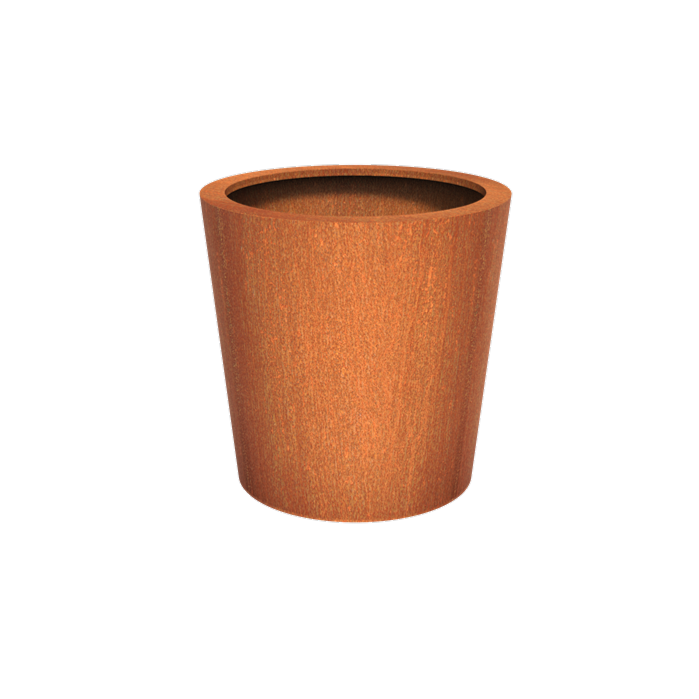 Cado Corten Stål Urtepotte H.80Cm Haveterrasse