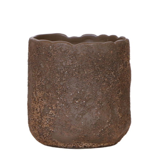 Brown Moon Pot - Industriel Stil