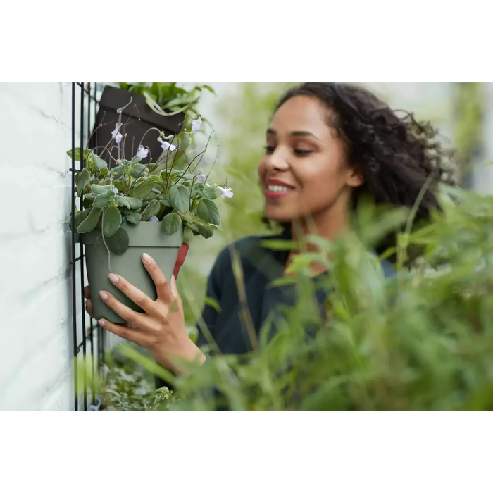 Wall Duo Plastic Wall Pot (X10)