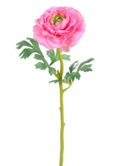 Kunstig Ranunculus Pink 58 Cm Indvendig Dekoration