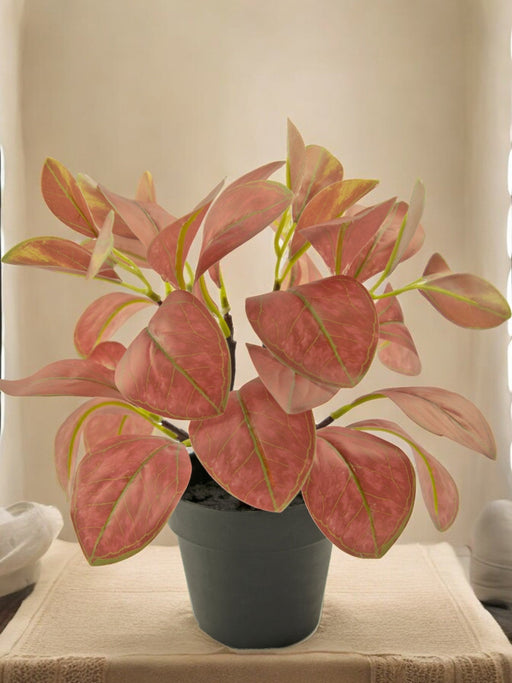 Rohdea Red - Kunstig Grøn Plante