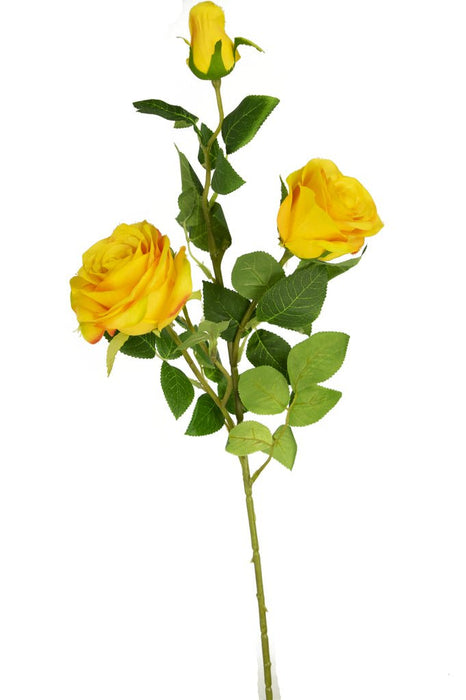 Orange Kunstig Rose