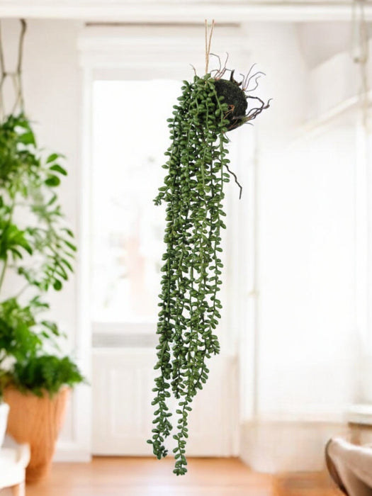 Senecio Ball - Kunstig Faldende Plante