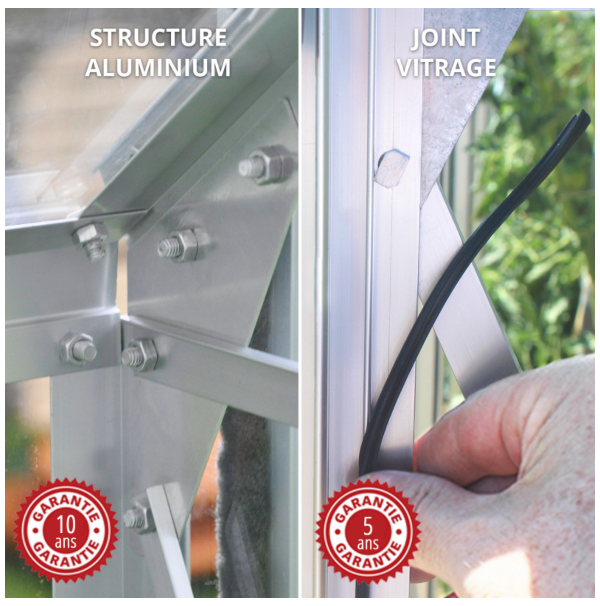 Allium Drivhus 4,9M²