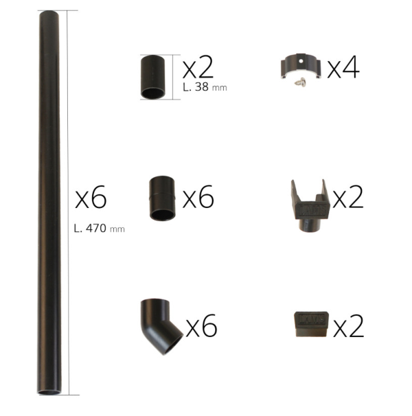 Allium Drivhus 4,9M²