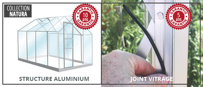 Drivhus - Mélissa 4,9M²