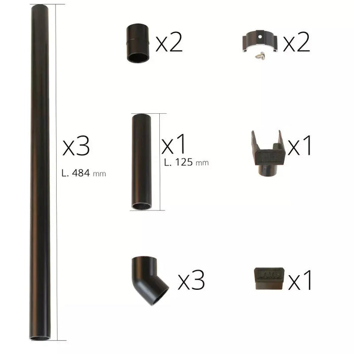 Drivhus - Mélissa 4,9M²