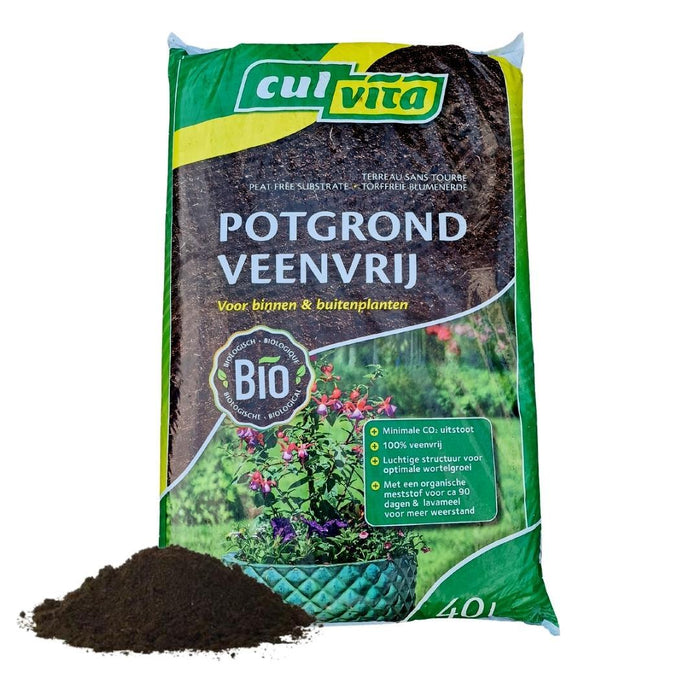 Tørvefri Økologisk Jord - 40L