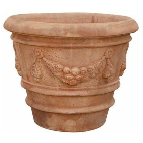 Tuscan Terracotta Vase Ø80Xh64 Til Planter