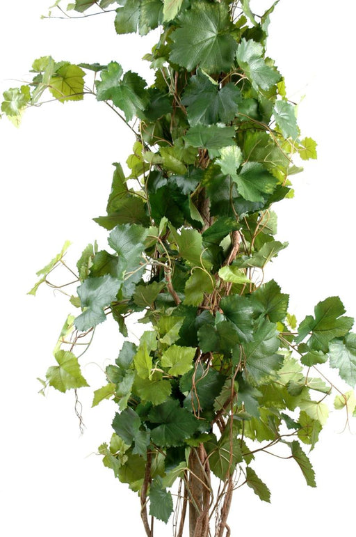 Indendørs Kunstig Vinstok 200 Cm Med Sort Pot