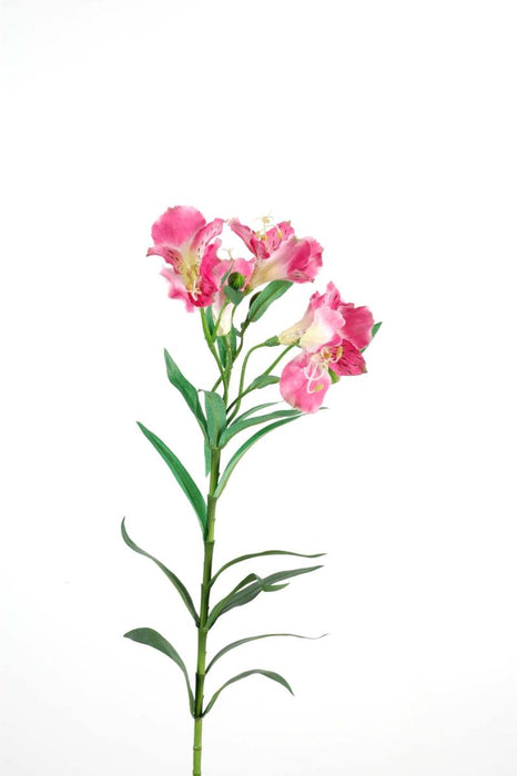 Kunstig Alstroemeria Pink 60 Cm Dekorativ Blomst
