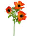 Orange Kunstig Anemone