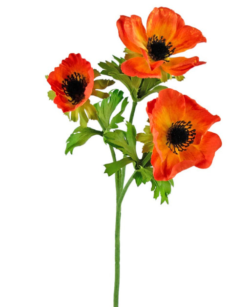 Orange Kunstig Anemone