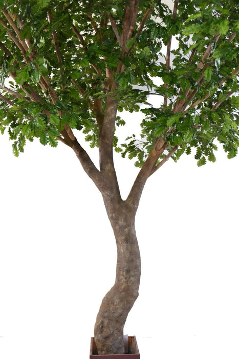 Kunstigt Egetræ 360 Cm Interiør Dekoration