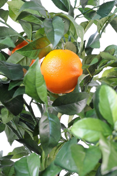 Kunstigt Appelsintræ 180 Cm Med Orange Frugter