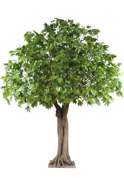 Kunstigt Platantræ 620Cm Indvendig Dekoration