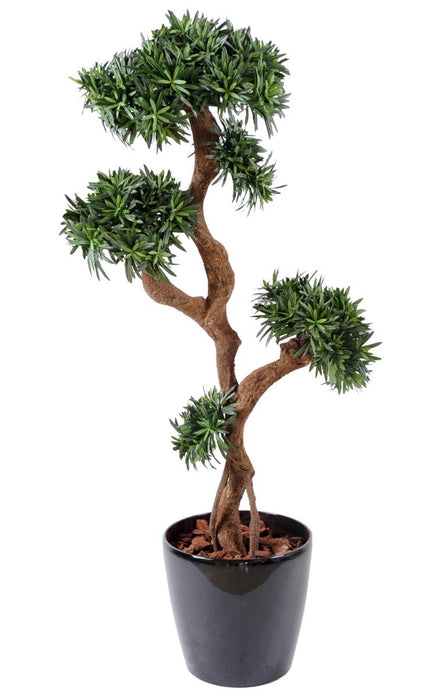 Kunstigt Podocarpus Træ 140 Cm Indendørs Indretning