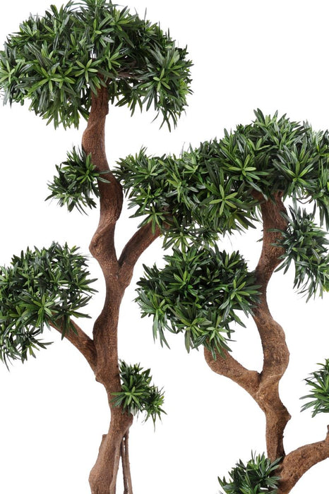 Kunstigt Podocarpus Træ 140 Cm Indendørs Indretning
