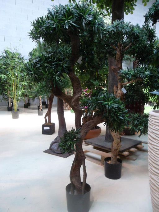 Kunstigt Podocarpus Træ 140 Cm Indendørs Indretning