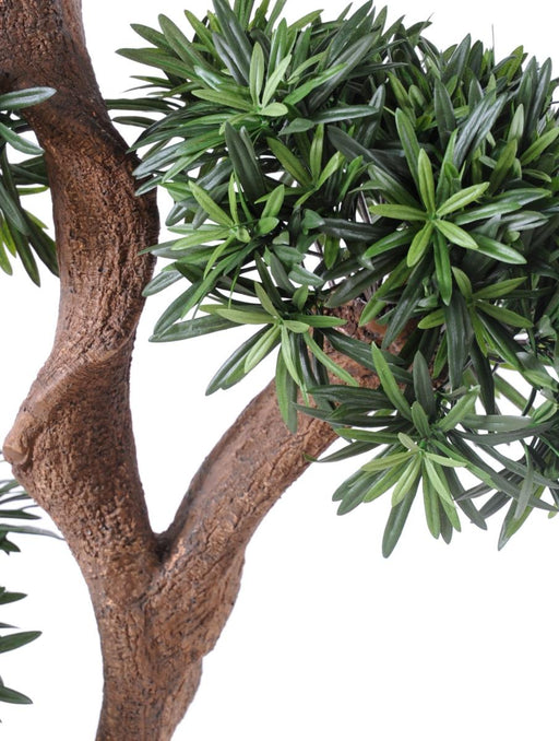 Kunstigt Podocarpus Træ 5 Hoveder 165 Cm