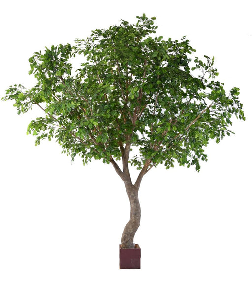 Kunstigt Egetræ XL 420Cm Indvendig Dekoration