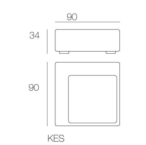 Kes Separation Blomsterkasse
