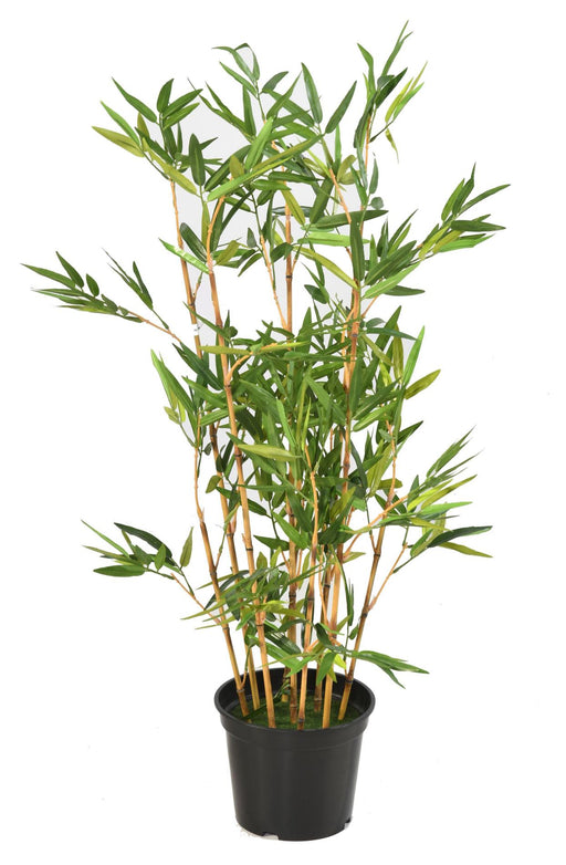 Kunstig Bambus H.90 Cm Grøn Indendørs Plante
