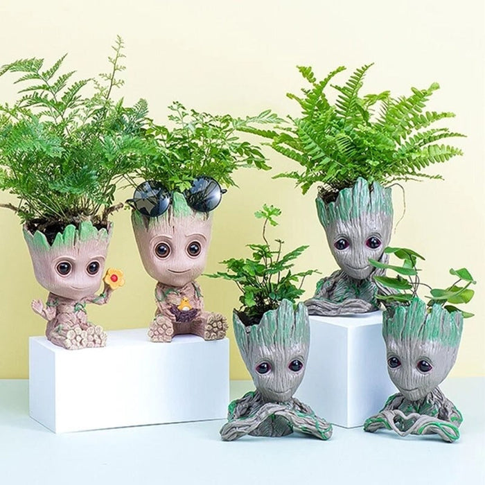 Drømmende Og Kærlig Baby Groot (X2)