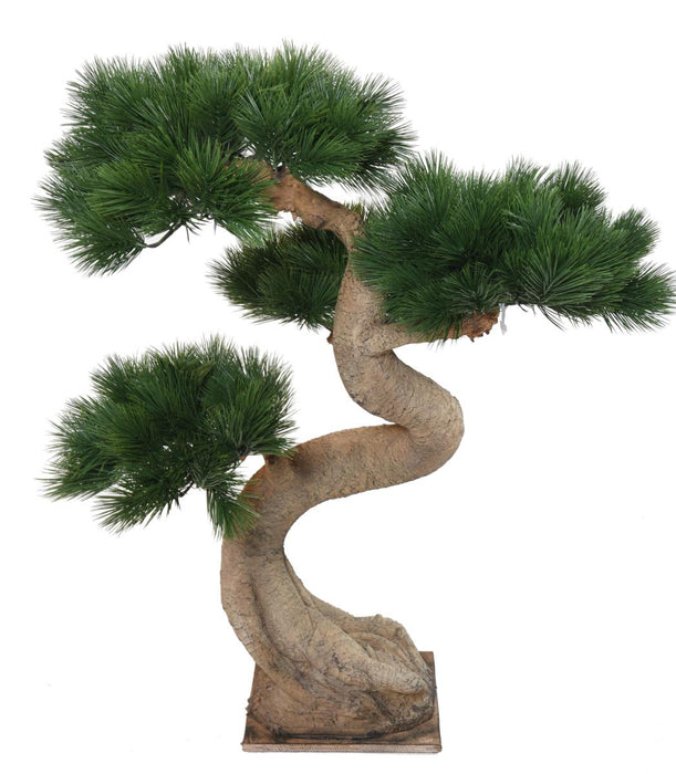 Kunstig Bonsai Fyr På Platin H.92Cm Dekoration