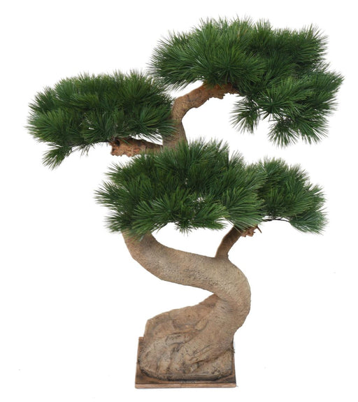 Kunstig Bonsai Fyr På Platin H.92Cm Dekoration
