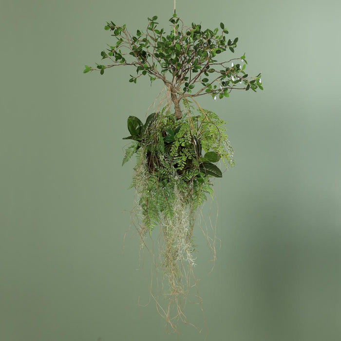 Hængende Kunstig Bonsai 70 Cm Interiørdekoration