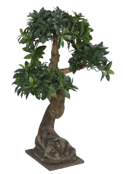 Kunstig Japansk Trækulsbonsai Til Indendørs