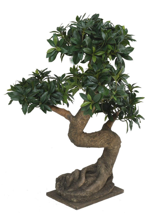 Kunstig Japansk Trækulsbonsai Til Indendørs