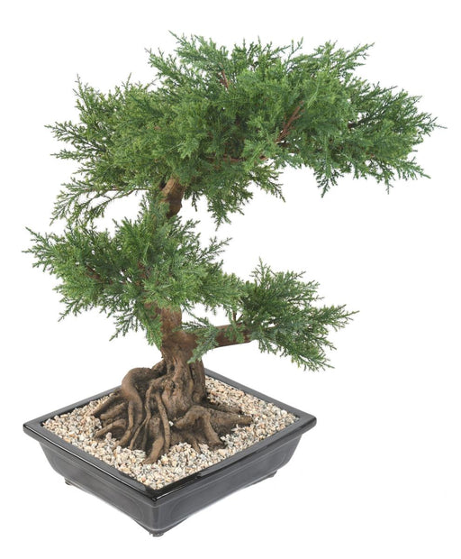 Kunstig Juniperus Bonsai 75 Cm Keramik