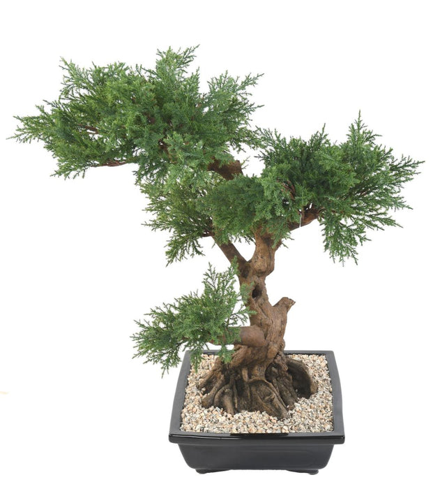 Kunstig Juniperus Bonsai 75 Cm Keramik