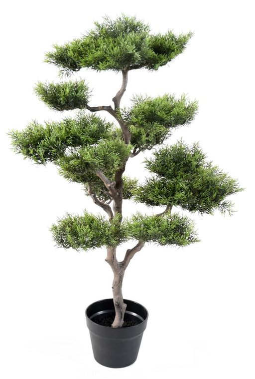 Kunstig Fyrretræ Bonsai 95 Cm Syntetisk Plante