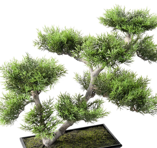 Kunstig Fyrretræ Bonsai Til Indendørs Og Udendørs 42 Cm