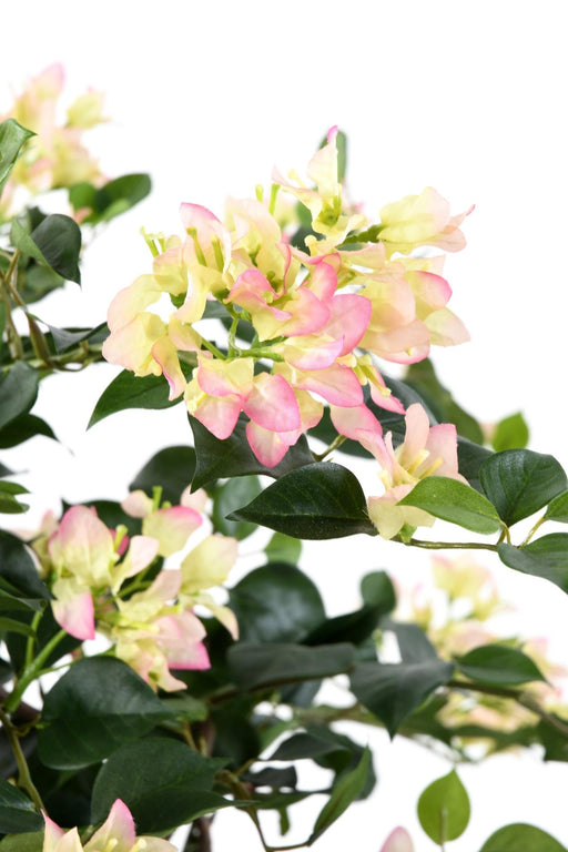 Kunstig Bougainvillea 150 Cm Hvide Lyserøde Blomster