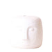 Hvid Lysestage - H12Cm