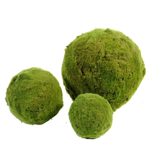 Kunstig Mos Kugle 18Cm Dekorativ Plante Grøn
