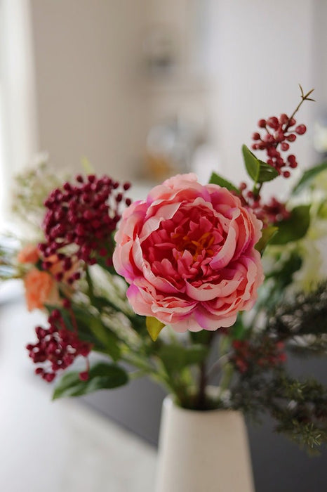 Kunstig Buket Lille Rose