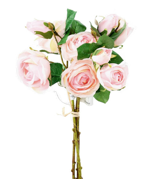 Kunstig Rosenbuket 6 Blomster 45 Cm Interiørdekoration