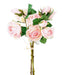 Kunstig Rosenbuket 6 Blomster 45 Cm Interiørdekoration