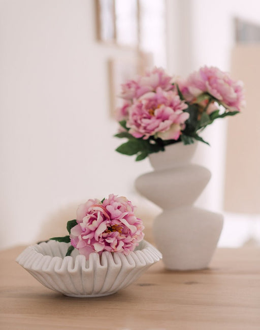 Kunstig Lys Pink Pæonbuket