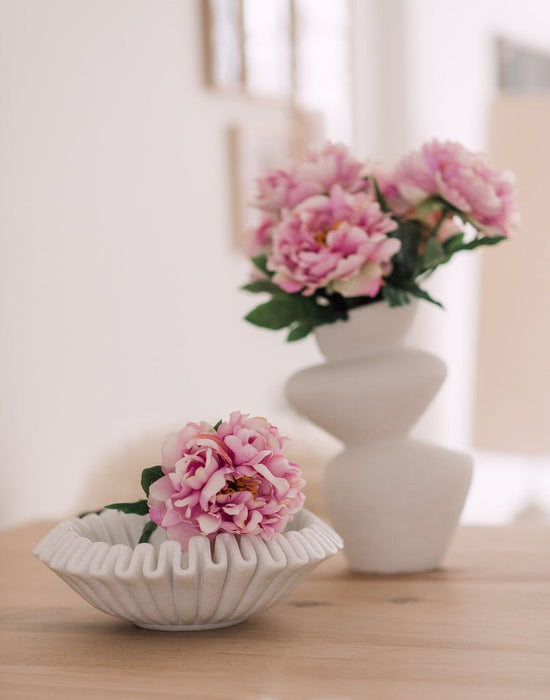 Kunstig Lys Pink Pæonbuket