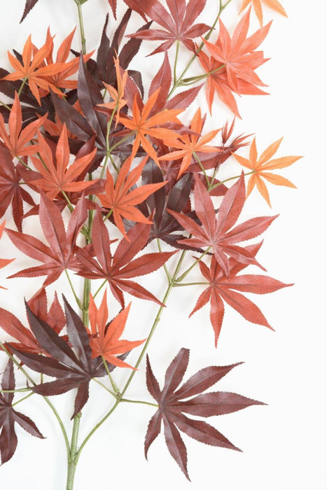 Kunstig Aralia-Gren Efterår 70Cm Rød