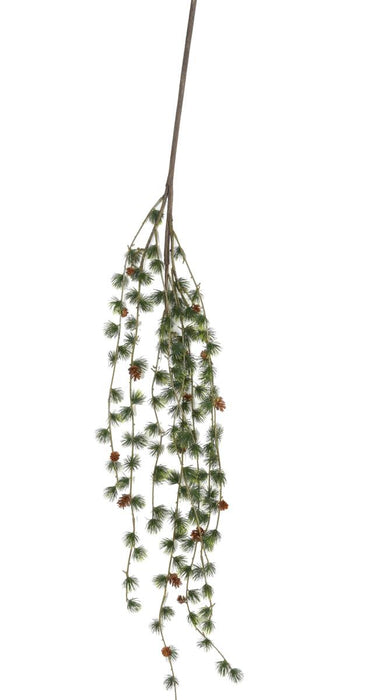 Kunstig Fyrregren Med Fyrrekogler 147Cm