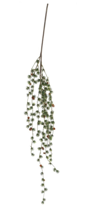 Kunstig Fyrregren Med Fyrrekogler 147Cm